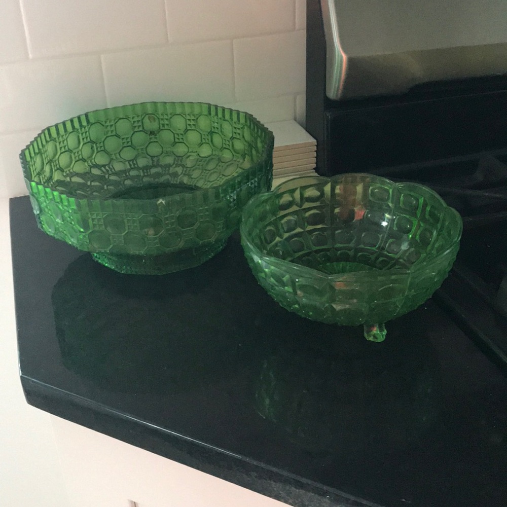 Vintage large bowls